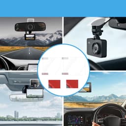 Dash Cam Stickers voor Auto's, 16 STKS Elektrostatische Film voor Dash Cam Dubbelzijdige Zelfklevende Pads Voorruit - ShopVlot — thumbnail 5