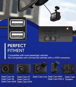 OBD-II Constant Stroomkabel voor Garmin Dash Cam — thumbnail 2