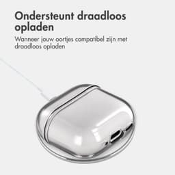 imoshion Clear Softcase voor - Hoesje geschikt voor AirPods 4 / 4 met ANC / 5 / 5 met draadloze oplaadcase - Smokey Black — thumbnail 5
