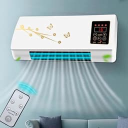 Draagbare Airco - Ventilator Verwarming - Ruimte Klimaat - 2-in-1 Functie - 11-20m² - Wit — thumbnail 1