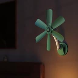 Elektrische Ventilator - Tafelventilator Klemventilator - Ruimte Koelen - 3-in-1 Montage - 142 x 89 cm - Groen — thumbnail 2