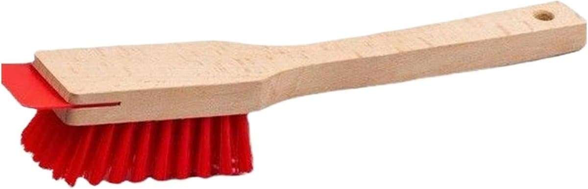 Grasmaaier Dek Schraper - Reinigingsborstel Maaidek - Onderhoud Gazonmachine - Roestwerende Coating - 405 cm - Hout — afbeelding 1