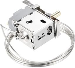 SnelShoppen - Thermostaat Koelkast en Vriesvak, Temperatuurregeling met 2 Pinnen, 250V, 6A, 1.5 Meter Kabel voor Koelboxen, Keuken, Vriezer — thumbnail 4