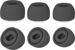 Oordopjes geschikt voor Samsung Galaxy Buds Pro - Siliconen oordopjes - Ear tips - In-ear dopjes - Vervangende dopjes - 3 maten: S/M/L - Zwart - 1 set van 6 stuks - Jonyx — thumbnail 5