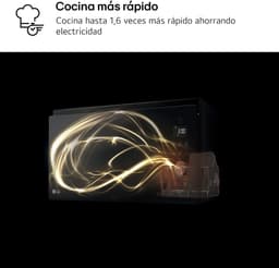 Magnetron met Grill - Oven Apparaat - Snel Eten Bereiden - Smart Inverter Technologie - 25 Liter - Wit — thumbnail 2