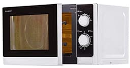Combi Magnetron - Magnetron Oven - Snel Eten Opwarmen - Met Grill Functie - 20 liter - Zwart Wit — thumbnail 5