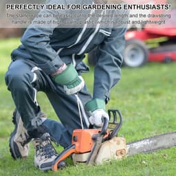 SnelShoppen - 10 m Startkoord voor Grasmaaier, 4 Handgrepen voor Grasmaaiers, Bosmaaiers, Kettingzagen, Motorcomponenten, Duurzaam Nylon, Geschikt voo — thumbnail 4