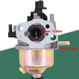 Dailygoods - Carburateur - Grasmaaier onderdelen - Inclusief bougie en brandstoffilter - Voor Mountfield modellen - Perfect voor onderhoud en vervanging — thumbnail 4