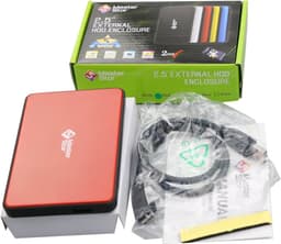 Externe Harde Schijf - Draagbare Opslag - Bestanden Opslaan - Super-Fast USB 3.0 - 1 TB - Rood — thumbnail 1