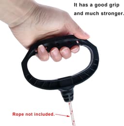 SnelShoppen - Gasoline Engine Starter Handle - Recoil Starter Pull Handle voor Grasmaaier, Generator, Trimmer, Sneeuwblazer, 2 Stuks, Hard Plastic, St — thumbnail 3