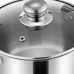 Kleine Friteuse - Frituurpan Compact - Thuis Frituren - Roestvrij Staal - 2.5 Liter - Zilver — thumbnail 4