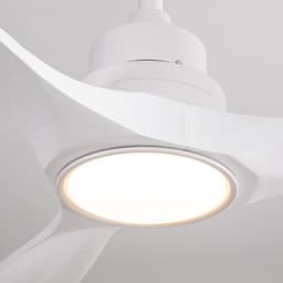 COVREO Plafondventilator met verlichting 152 cm wit, 3 bladen 6 snelheden — thumbnail 2