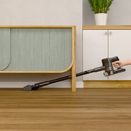 Vapore Steelstofzuiger Draadloos - Incl. Extra Accu & Filter - 47 Minuten Accuduur - 350W - Snoerloze Stofzuiger - Stofzuiger Zonder Zak - Op Accu - Vacuum Cleaner - Kruimeldief - Draadloze Steelstofzuiger - Zwart — thumbnail 3