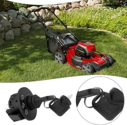 SnelShoppen - Startschakelaar Vervanging 5-pins voor Grasmaaier, Duurzaam Materiaal, Inclusief 2 Sleutels, Compatibel met Diverse Toro en Exmark Model — thumbnail 2