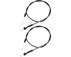SnelShoppen - 2 Stuks Maaier Engage Remkabel 115-8437 Compatibel met 22 Inch Grasmaaier, Flexibele Kabel voor Snelle Reactie en Eenvoudige Installatie