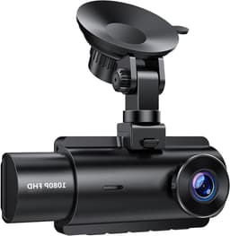 Dashcam 3 Kanaals - Auto Camera Recorder - Veilige Rit Registratie - Ingebouwde GPS - 170 Graden Hoek - Zwart — thumbnail 1