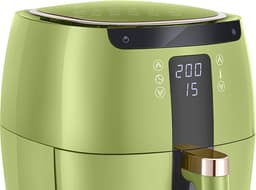 Swiss Pro+ - SP-DAF7LG - airfryer XXXL - Intelligente Heteluchtfriteuse Digitaal- 7 L - XXXL - New Model 2026- GRATIS Recepten Boek - Touchscreen - TURBO Opwarmen - Green - 7 liter — thumbnail 4