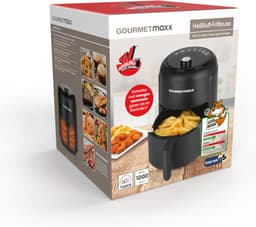GOURMETmaxx hetelucht friteuse 2,3l - zwart — thumbnail 3