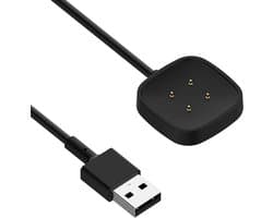 YONO Oplaadkabel geschikt voor Fitbit Versa 4 - 3 - Sense - 2 - Oplader - 1 M