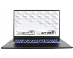 Linux laptop 17,3" | i7-1355U | 16 GB ram | 512 GB SSD | MET DVD-Writer | Linux naar keuze, Ubuntu, Linux Mint, Debian, QWERTY