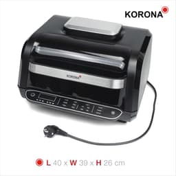 Multifunctionele 8-in-1 Heteluchtfriteuse Oven met Grill en Pizzafunctie - 6 Liter — thumbnail 6