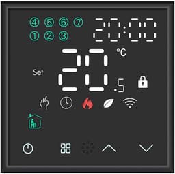 Digitale Wifi Thermostaat voor Vloerverwarming met Externe Sensor en App Bediening — thumbnail 4