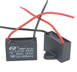 CBB61 Condensator 1.5uF 450V AC voor Airconditioner en Ventilator — thumbnail 3