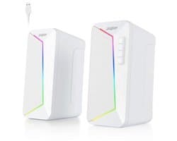 USB- en Bluetooth Computerluidsprekers met Surround Sound voor Desktopegebruik