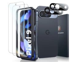 Displaybeschermfolie voor Google Pixel 9 - 4 Lagen Bescherming, Krasbestendig, HD Volledige Dekking, Vingerafdruk-ID Compatibel