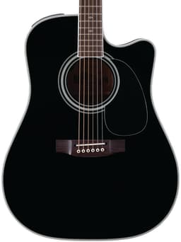 Takamine EF341SC2 Black - Akoestische gitaar — thumbnail 3