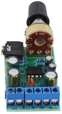 2PACK Audio Versterker Module DC 1.8-12V 2.0 Kanaals Stereo AMP Board met 3.5mm Jack Kabel — thumbnail 3