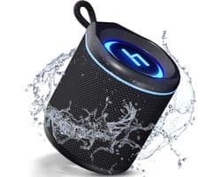 Draagbare Waterdichte Bluetooth Speaker met HD-Geluid en RGB Verlichting