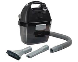 Draagbare Nat-Droog stofzuiger met 12V accu voor camping en auto