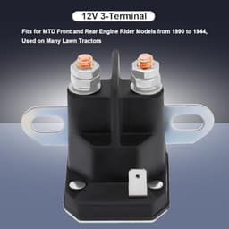 725-1426 Starter Solenoid voor MTD 925-1426 925-1426A 725-1426A 725-0771 925-0771 voor Snapper 18817 75671 voor Toro 112-0309 334009 B 435 0 65 Grasmaaier 12V 80Amp Starter Relais Solenoid — thumbnail 2