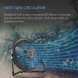 Industriële Wandventilator 30,5 cm met Draadloze Afstandsbediening en Hoge Luchtstroom — thumbnail 5