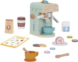 Tooky Toy Koffiezetapparaat - Hout — thumbnail 2