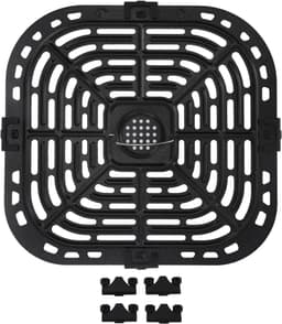 Air Fryer Vervangende Grillpan voor Air Fryer Accessoires - Crisper Plate Lade Rack voor Instant Plus Gourmia - Extra Grillplaat Onderdelen - Kwalitatieve Upgrade — thumbnail 6