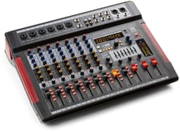 Mengtafel - Power Dynamics PDM-T804 - 8-kanaals mengpaneel Bluetooth, DSP, mp3 en USB audio interface — thumbnail 2