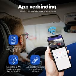 AZDome M63 Lite 1CH dashcam - Ultra 4K resolutie - Wifi - Parkeermodus - 3,0 inch IPS lcd - dashcam voor auto — thumbnail 11