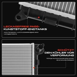 Waterkoeler voor Mini R50 R53 2001-2006 en R52 2004-2007 – Compatibele vervanging — thumbnail 2