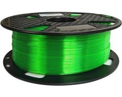 Doorschijnend Groen PETG Filament 1.75 mm voor 3D Printers - 1KG