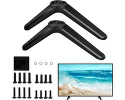 Universele TV Voet Onderstel voor Televisies 20 t/m 65 Inch - Stabiele Vervanging TV Poten