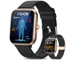 Smartwatch met Telefoonfunctie voor Dames en Heren - 1,83 inch HD Scherm, Hartslagmonitor, SpO2, IP68 Waterproof, Fitness Tracker voor iOS en Android