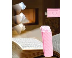 LED Leeslampje met Oplaadbare Batterij - Draagbaar en Klip-On voor Nachtlezen