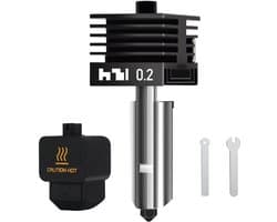 0.2mm Gehard Stalen Hotend Vervanging voor Bambu Lab 3D Printers