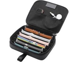Universele Organizer Opbergtas / Reistas voor Smartwatch Bandjes Zwart