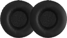 kwmobile 2x oorkussens geschikt voor Sennheiser HD25 / HD25-1 II / HD250BT - Earpads voor koptelefoon in zwart — thumbnail 1