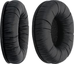 kwmobile 2x oorkussens geschikt voor Sennheiser PX200 / PX100 - Earpads voor koptelefoon in zwart — thumbnail 2