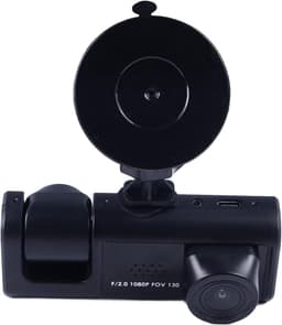 Dashboardcamera voor auto - 3 kanalen - 170 graden kijkhoek - drieweg-autocamera - nachtzicht bewaking . — thumbnail 5