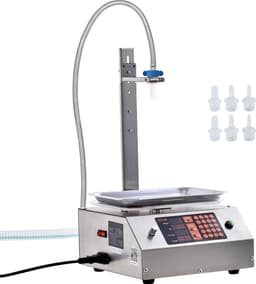 VEVOR Vloeistofvulmachine, 30-15000 G Weegcapaciteit, Automatische Flessenvulmachine, Bottelmachine, Digitale Bediening voor Melk, Water, Olie, Wijn, Dranken, Wasmiddelen, Shampoo (Enkel — thumbnail 1
